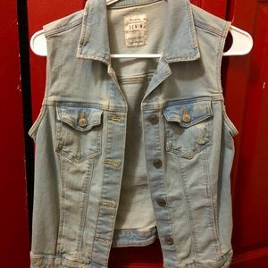 Bershka Jean Jacket Vest